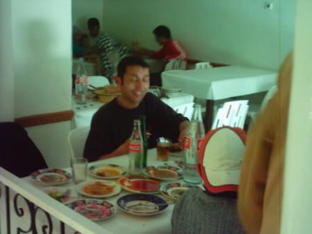 moi au restourent    beni mellal